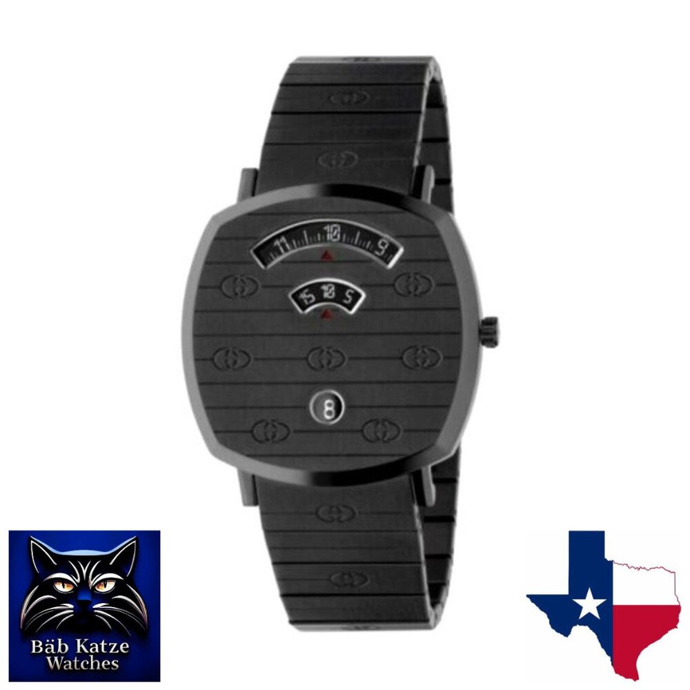 GUCCI GRIP WATCH - YA157429 Swiss-Made Quartz - NIBT - FREE US SHIPPING